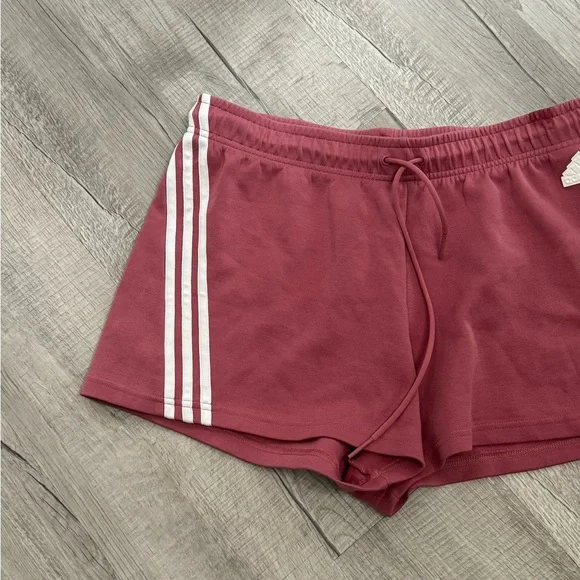 Adidas women’s pink athletic shorts size XL NEW - Picture 2 of 7